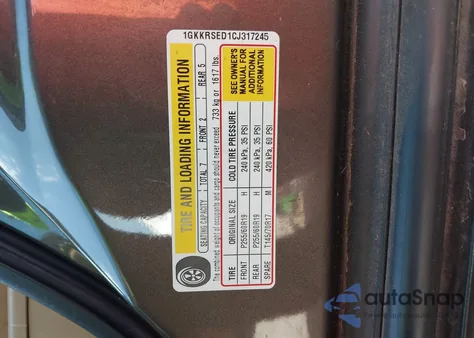 2012 GMC Acadia Slt-2 from USA, damaged, VIN 1GKKRSED1CJ317245